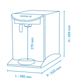 SOFIA II 45L - Fontaine à eau